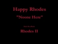 Happy rhodes  rhodes ii  09  noone here 1986