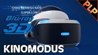 PLAYSTATION VR CINEMA MODE 🌟Blu-ray, Games, Blu-ray 3D🌟 Experience it like in the cinema / Tutorial