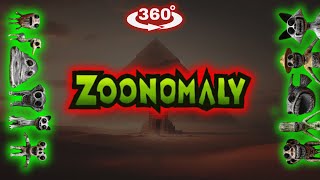 360 VR | 😱 Zoonomaly Horror 🥶 Monsters in Khufu's Pyramid!