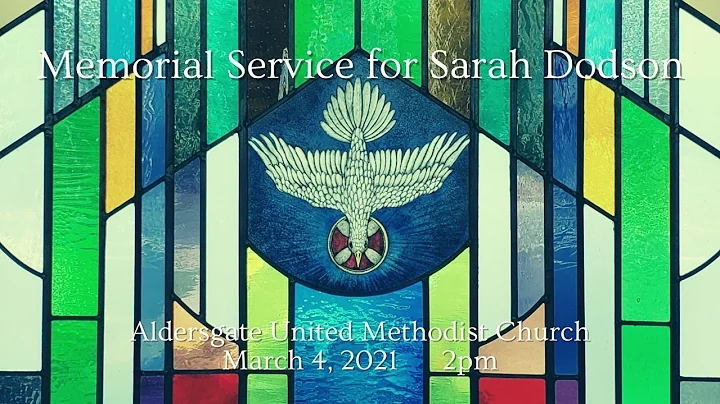 Memorial Service for Sarah Dodson