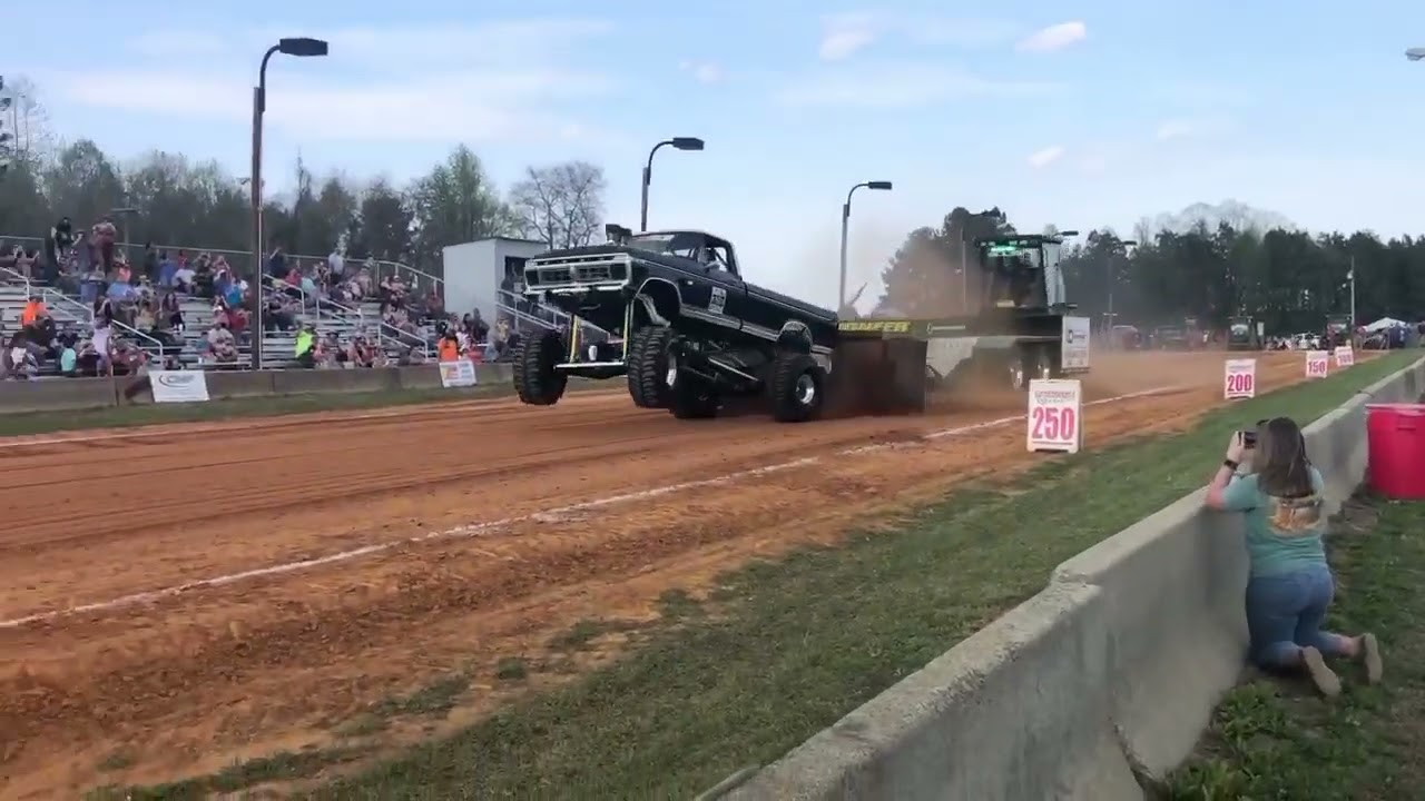 Blown to Pieces wheel standing mega truck