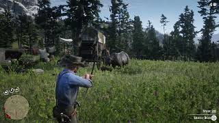 Red Dead Redemption 2 Bear Helps Arthur Kill Odriscoll