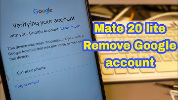 Huawei Mate 20 lite SNE-LX1, Remove Google Account, Bypass FRP. One Click. Chimera Tool.