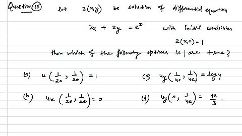 CSIR-NET/JRF| 7th June, 2023| memory based ques| #partialdifferentialequation| @kibabamathematics