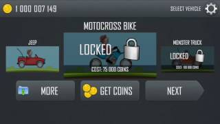 Hill Climb Racing 2016- Unlocking all Vehicles and Stages screenshot 1