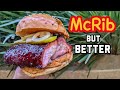 How to Make a Real McRib Sandwich at Home