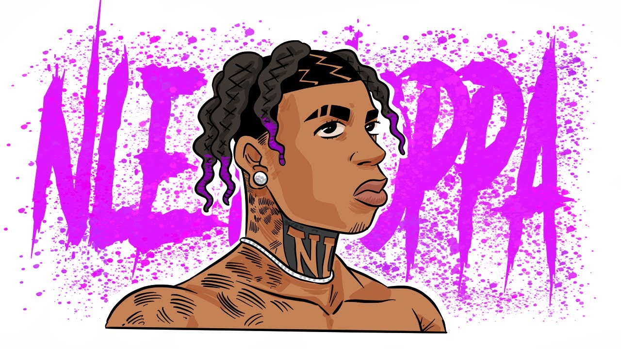 How To Draw Nle Choppa Rapper Youtube