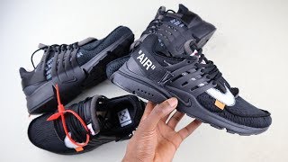 Real vs Replica Off White Nike Air Presto | How to spot fake Nike Prestos