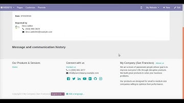 Odoo13 Add Attachment Option in Portal