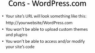 The Difference Between Self-Hosted Wordpress And The Free One