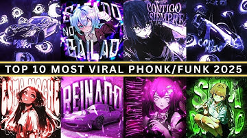 TOP 10 MOST VIRAL PHONK/FUNK MUSIC 2025 PART 5 🎵🎵🎧🎧