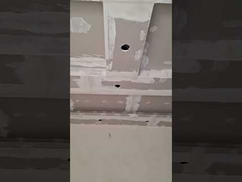 اجرای سقف کناف با طرح باکس و نور مخفی در خانه ویلایی
