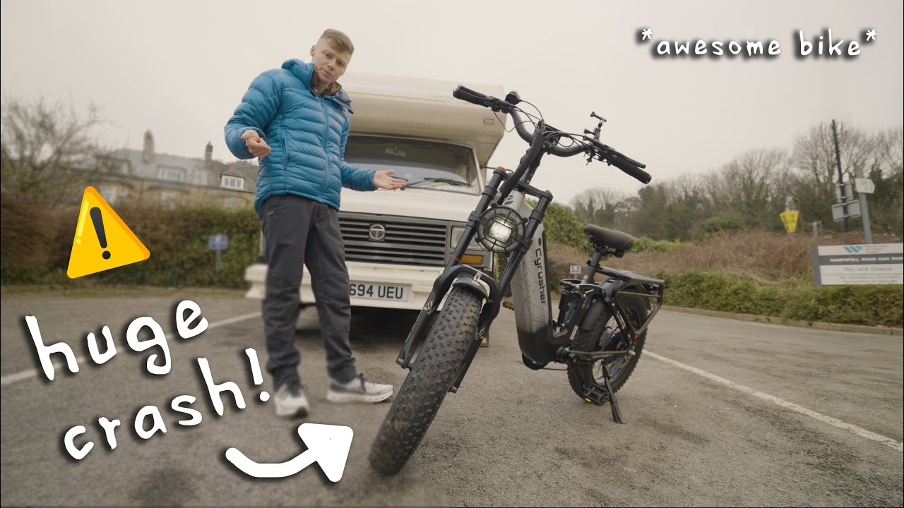 *MASSIVE CRASH* in the Lake District - Testing Cyrusher Kommoda 2.0 E-Bike