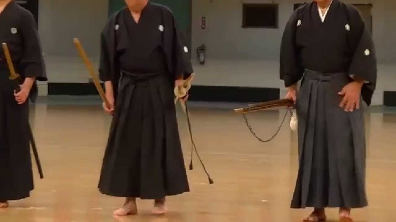 JAP Curiously Weapon Kusarigama Sickle and Chain Araki ryu YouTube