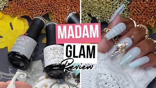 @madamglamofficial  House of Nourish Gel Polish Swatch and Review + Press On Nails