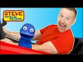 Trip Around the World for Kids with Steve and Bob the Blob | English vocabulary