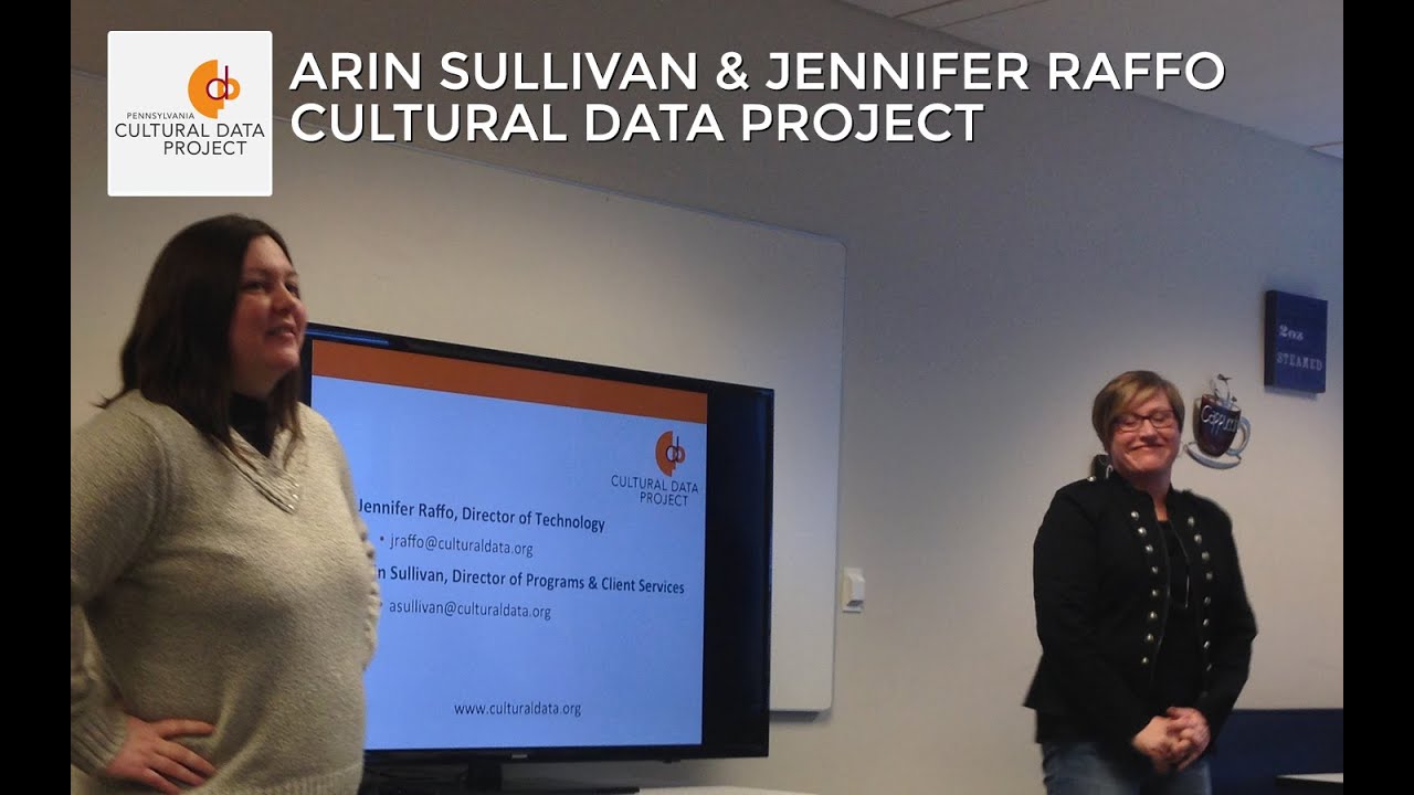 Jennifer Raffo Arin Sullivan & Jennifer Raffo – Cultural Data Project - YouTube