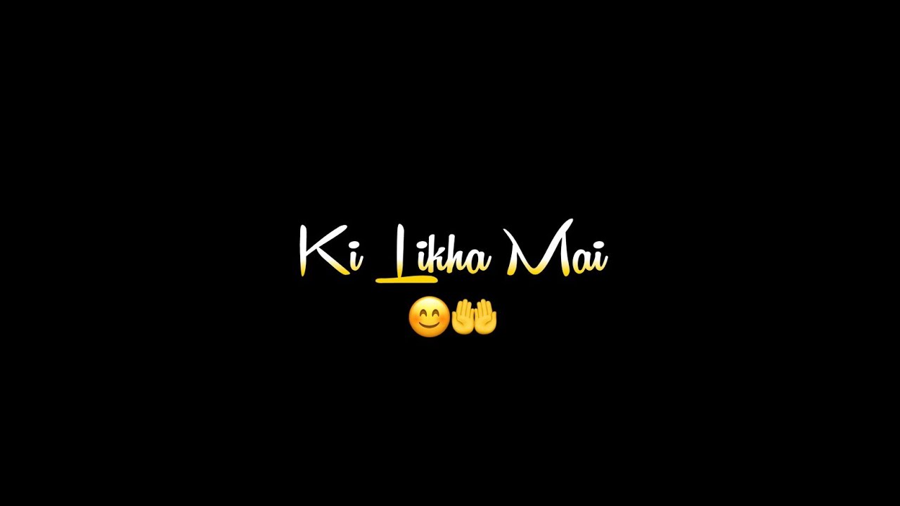 Ki Likha : Kaka || Romantic Song Status || Whatsapp Status ll PunjabiBlack Screen