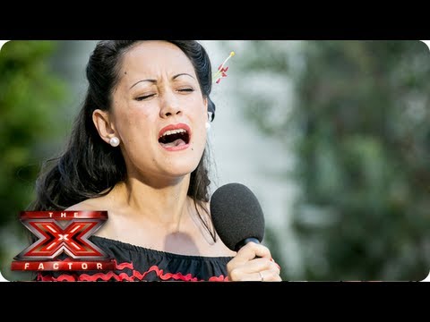 Zoe Devlin sings Fix You by Coldplay -- Judges Houses -- The X Factor 2013