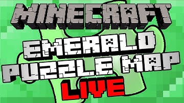 Minecraft - Emerald Puzzle Map LIVE!