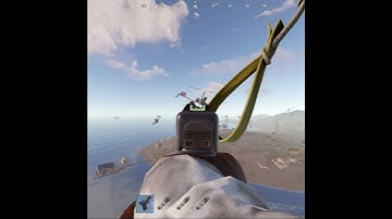 parachute to full metal #rust #rustgame #rustpvp #rustplay #rustclips #gaming #games
