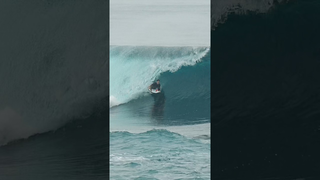 Felt good to finally get a few out at Honeysmacks! #bodyboarding #sumatra