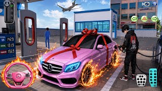 New Pink Mercedes-Benz C-Class Surprise Gift 🎁🔥 - 3D Driving Class Android Gameplay || Car Game screenshot 5