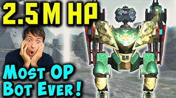 2,500,000 HP FALCON with OP Pilot Skill Traditionalist War Robots Mk2 Gameplay WR