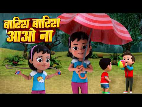 Rain Rain Go Away and Fun-Filled Nonstop Rhymes | NonStop Hindi Rhymes Dump Kids Rhymes
