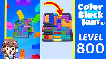 Color Block Jam Level 406 (800) Solution Walkthrough