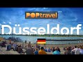 Walking in DÜSSELDORF / Germany 🇩🇪- Central City Tour - 4K 60fps (UHD)