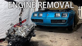 Pulling the 403 - Engine Removal - 1979 Trans Am Part 2