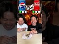 Coca-Cola vs. Pepsi: The Ultimate 0.1-Second Reflex Duel! #challenge #funny #shorts