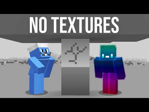 Can You Beat Minecraft Without Textures?