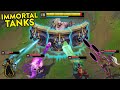 When LOL Players Are UNKILLABLE... SUPER TANKS COMPILATION (League of Legends)