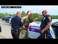 Idiot Cops Who Tried ARRESTING Soldiers