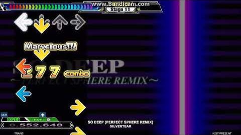 【DDR MAX】SO DEEP(PERFECT SPHERE REMIX) [Single EXPERT] PFC(999970 99.85%)