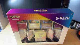 June 2021 Pokémon TCG 5 Pack Kanto Mini Tins from Costco - Part 1
