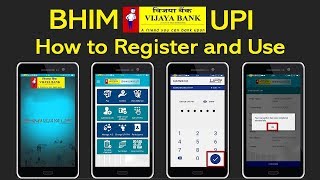 How to Register and use VIJAYA BANK UPI APP | By Techmind World |