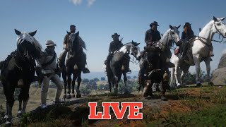 (live)Hopfully just a chill trail ride and chat stream...Hopfully!!|RDR2 Online