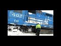 WHEN THIS TRAIN DERAILED IN DEEP SNOW THEY ONLY USED CHAINS & SHOVELS! | Jason Asselin