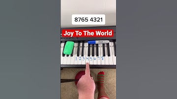 Thumbnail of ANYONE can play this Christmas Song on Piano 🎄🤪 #shorts #piano