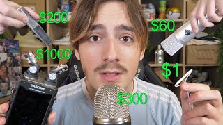 $1 Microphone VS $1,000 Microphone [ASMR]