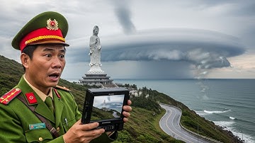 Camera Ghi Lại Cảnh Tượng Quan Âm Linh Ứng Quay Đầu Đẩy Lùi Cơn Bão – Khiến Công An Điều Tra Sững Sờ