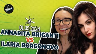 Annarita Briganti vs Ilaria Borgonovo - La Zanzara del 01.05.2024 ...