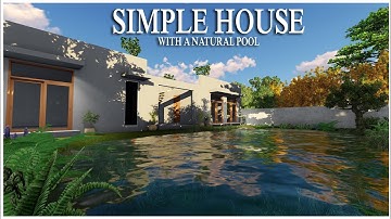lumion Cinema//Simple House//With a Natural Pool//