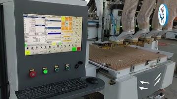 UBO CNC multi heads automatic tool change ATC router machine