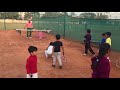 Small kids progression of forehand backhand drives with kamlesh shukla at pta  vol 23