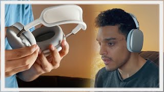 Unboxing | Silver Apple AirPods Max - $549 Wireless Headphones +