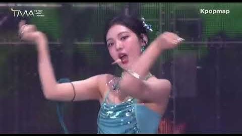 Aespa performing Better Things at the 2023 THE FACT MUSIC AWARDS!